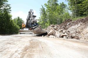 REKONSTRUKCIJA CESTE DOBEC KOŽLJEK 04 FOTO LJUBO VUKELIČ
